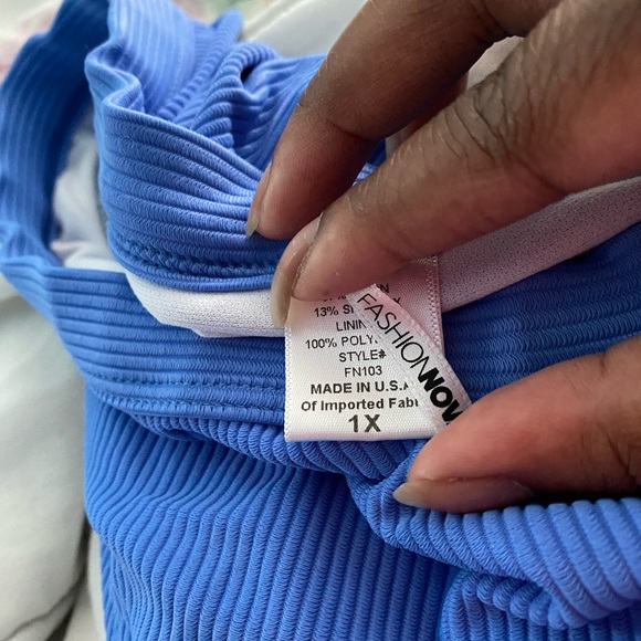 Fashion Nova Kaliyah Bikini 💙 - Picture 2 of 3